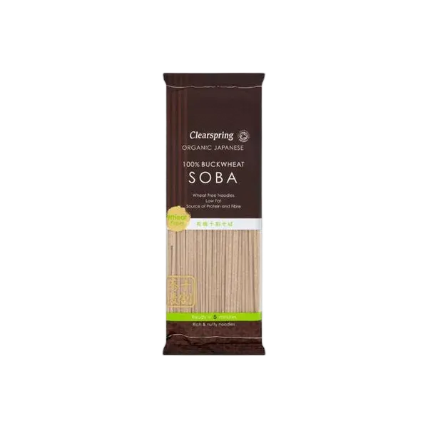 Clearspring Organic 100% Buckwheat Soba Noodles 200gm