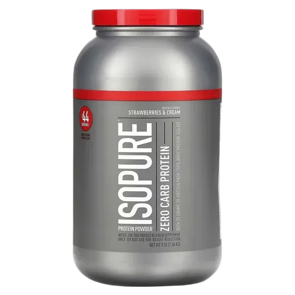 Optimum Nutrition Isopure Zero Carb Protein Strawberries & Cream (3lb) 1.36kg