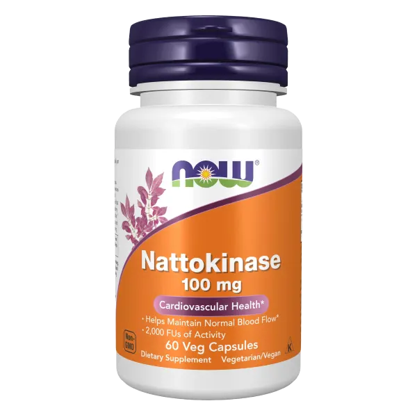Now Nattokinase 100 Mg 60 Veg Caps