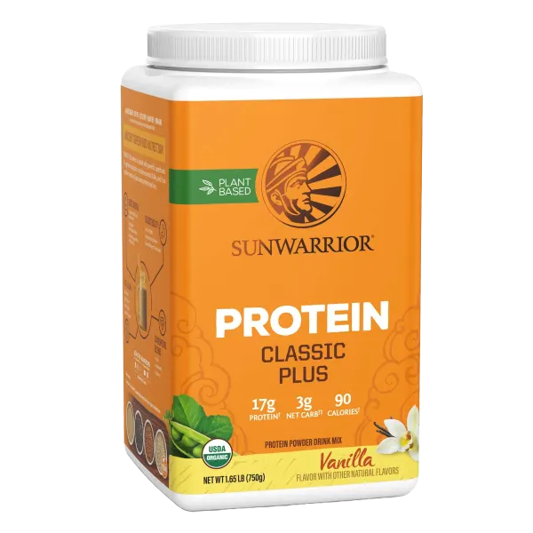 Sunwarrior Classic Plus Organic Vanilla 750g