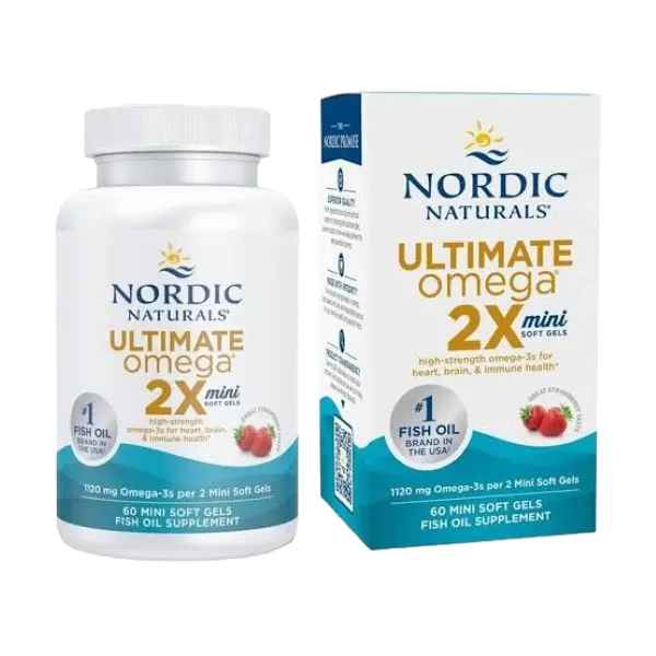 Nordic Naturals Ultimate Omega 2x Mini 1120mg 60sftgls
