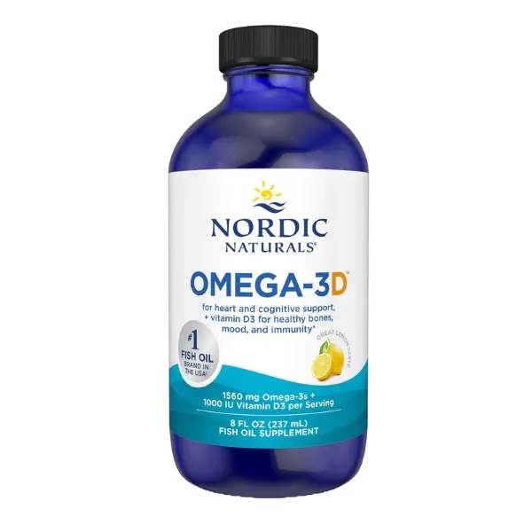 Nordic Naturals Omega-3d Liq 1560mg(1000iu) (8oz) 237ml