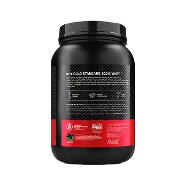 Optimum Nutrition Gold Stnrd 100% Whey-Gf Vanilla Ice Cream (2lbs) 907g