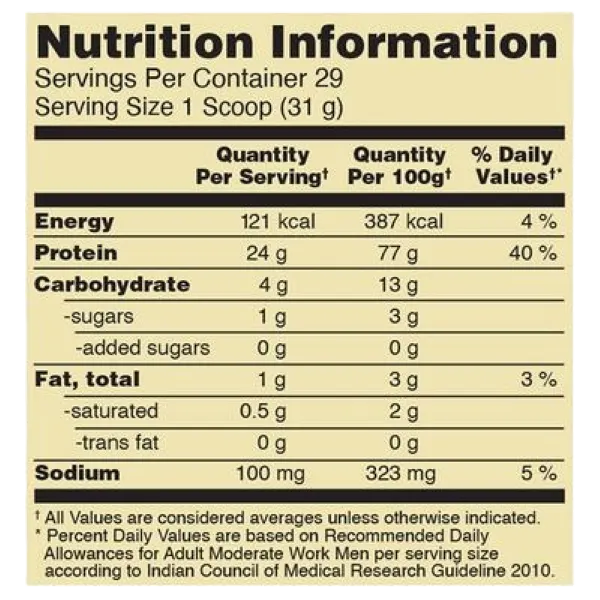 Optimum Nutrition Gold Stnrd 100% Whey-Gf Vanilla Ice Cream (2lbs) 907g