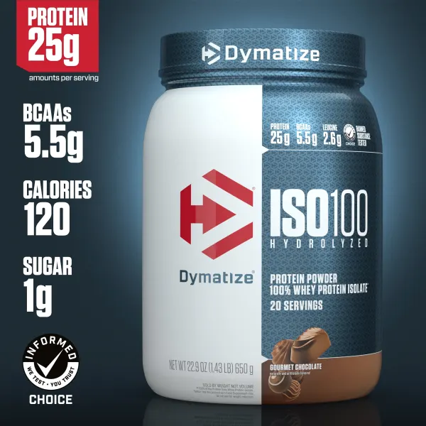 Dymatize  Iso 100% Hydro  Gourmet Choc 650g