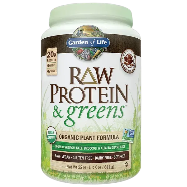 Garden Of Life Org Raw Protein & Greens Choc Cacao 611g