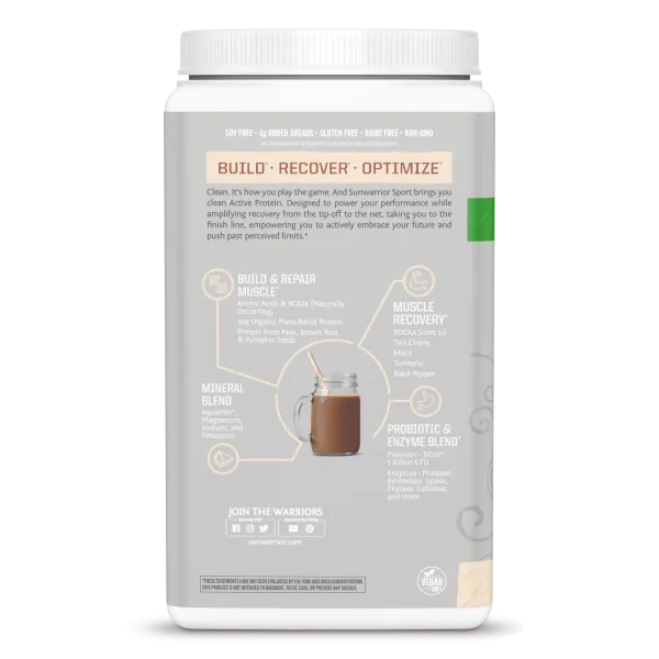 Sunwarrior Org Active Prot Choc 1kg