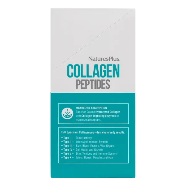 Natures Plus Collagen Peptides  (10.5g Sachets) 210g