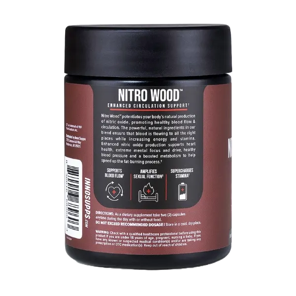 Inno Supps – Nitro Wood Enhanced Circulation Support