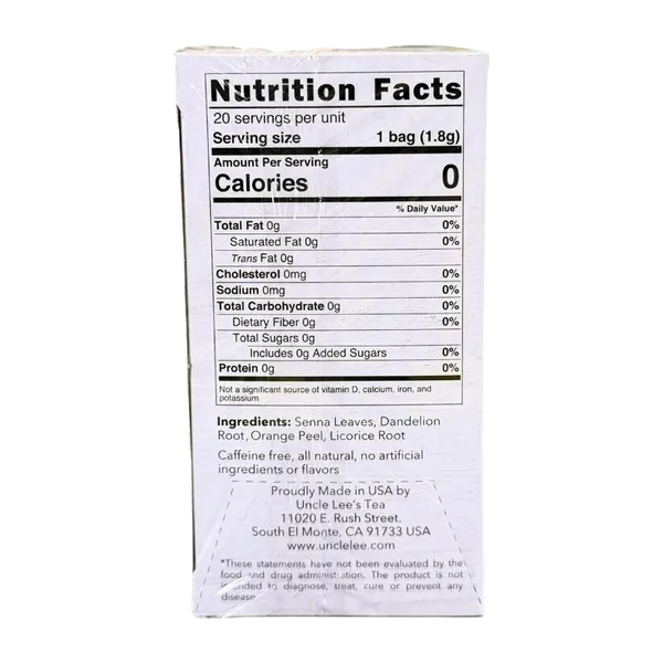 Uncle Lee's Herbal Dieter Original Tea 20's 36g #Uldt20905