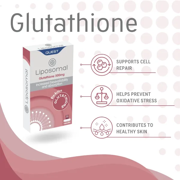 Quest Liposomal Bio-Active Glutathione 500mg 30’s