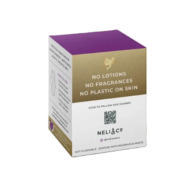 Neli & Co Bamboo Night Use Sanitary Pads 8’S