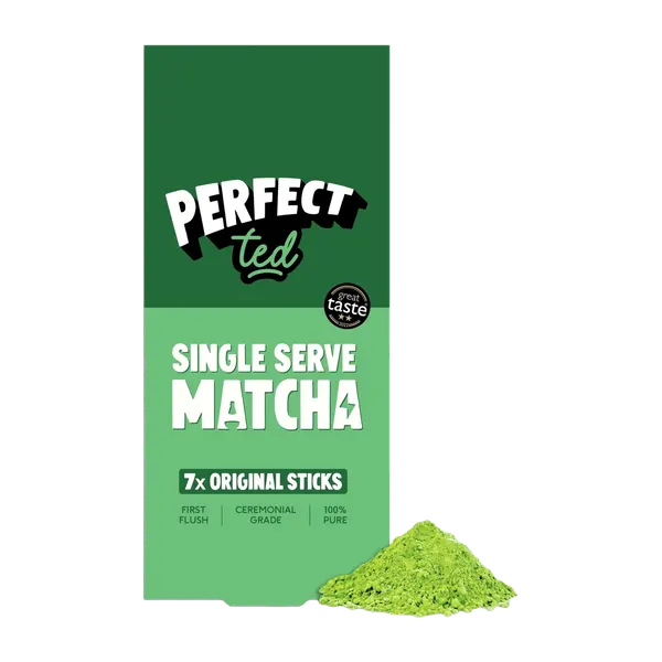 Perfect Ted Original Ceremonial Grade Matcha Green Tea 7's 10.5g #Mso15-12-02
