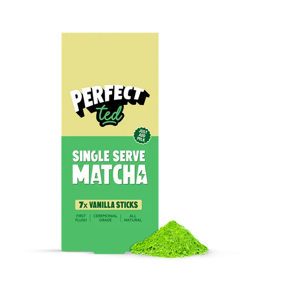 Perfect Ted Vanilla Ceremonial Grade Matcha Green Tea 7's 35g #Msv35-12-01
