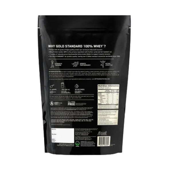 Optimum Nutrition Gold Stnrd 100% Whey Vanilla Ice Cream 1lb(454g)