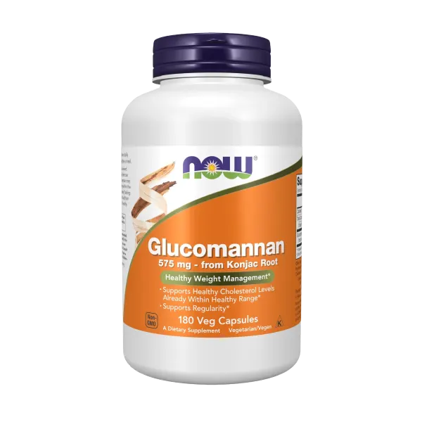Now Glucomannan 575mg 180capsules