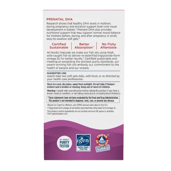 Nordic Naturals Prenatal Dha Strawberry 90s #Rus-01753
