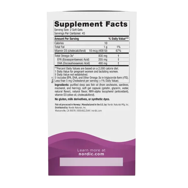 Nordic Naturals Prenatal Dha Strawberry 90s #Rus-01753