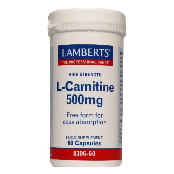Lamberts L-Carnitine 500mg 60s