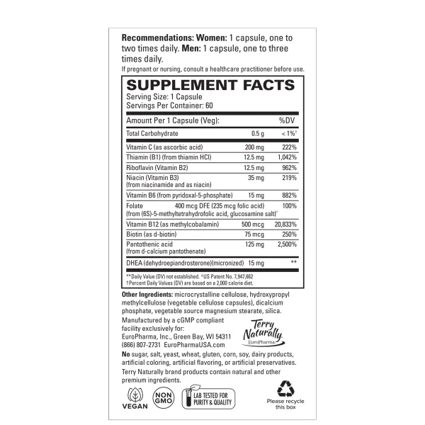 Terry Naturally Cortisol Rescue 60caps