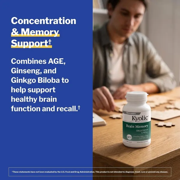 Kyolic Brain Memory 90s