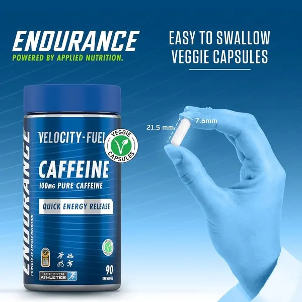 Applied Nutrition Endur. 100mg Pure Caffeine Caps 90'S #Caffendu