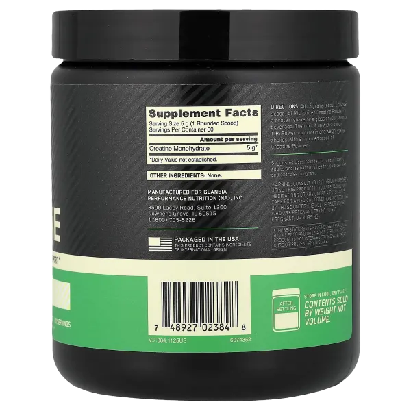 On Micronized Creatine Unflavoured Pwdr 300g #1153060
