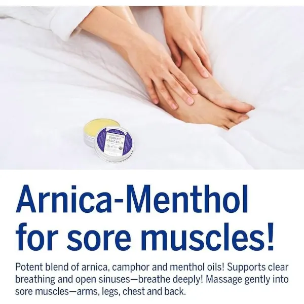 Dr Bron M Org Arnica-Menthol Magic Balm 57g
