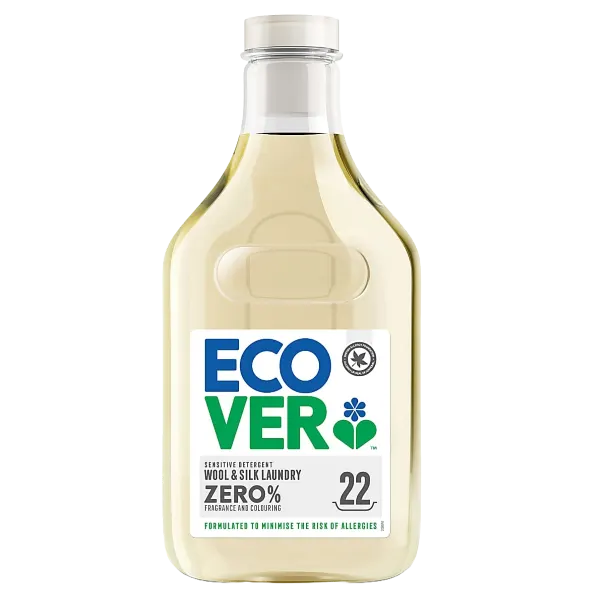 Ecover Wool & Silk Laundry Zero% 22 1ltr