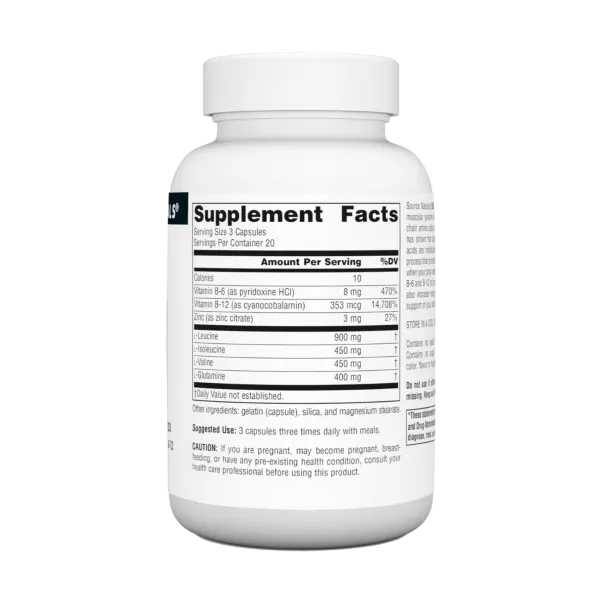 Source Naturals Bcaa 60 Caps