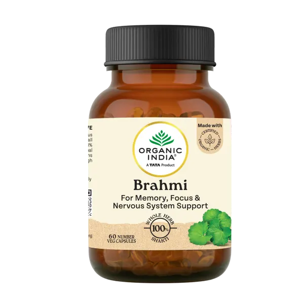 Organic India Brahmi 60caps