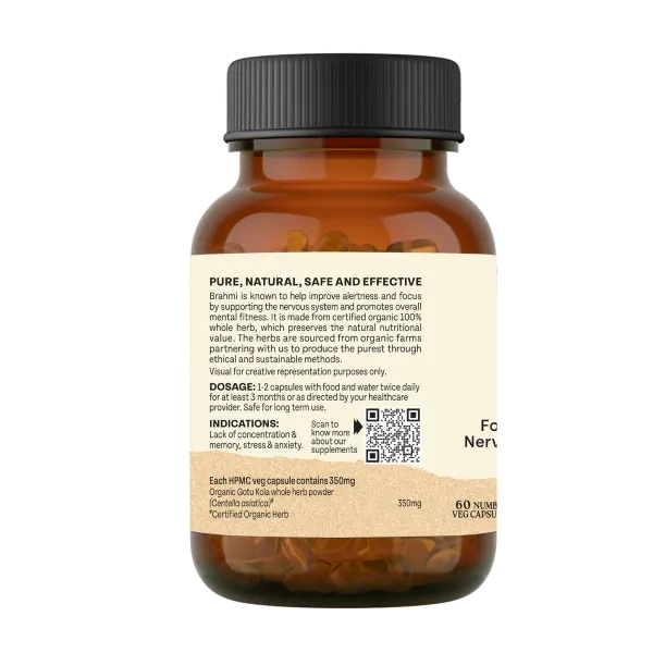 Organic India Brahmi 60caps