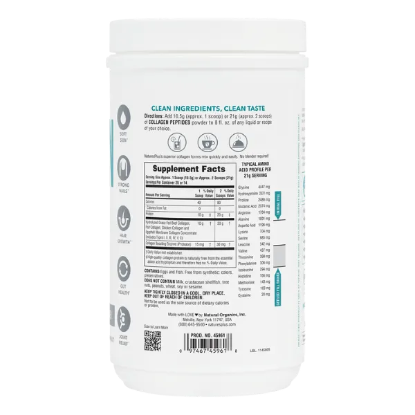 Natures Plus Collagen Peptides 294g