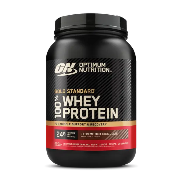 Optimum Nutrition Gold Stnrd 100% Whey- Extreme Milk Choc (2lbs)907g
