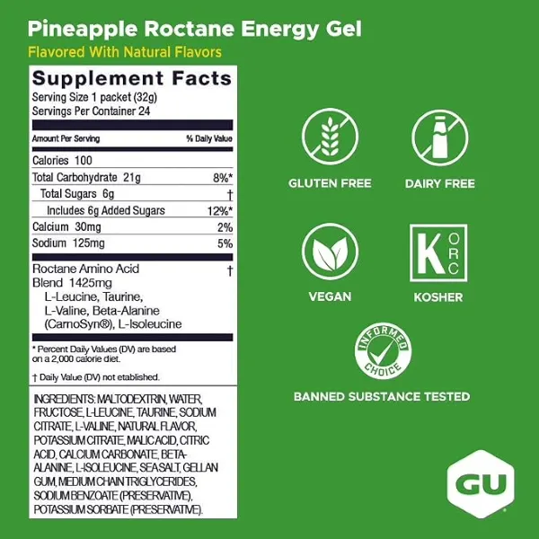 Gu Roctane Pineapple 32g