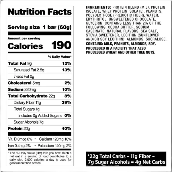 Quest Choc P/Butter Prot. Bar 60g#Qn100871