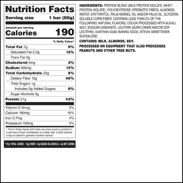 Quest Protein Bar Cookies&Cream 60gm