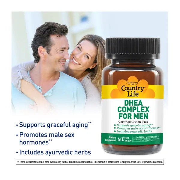 Country Life Dhea Complex For Men 60caps