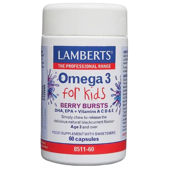 Lamberts Omega 3 For Kids Caps 60’s