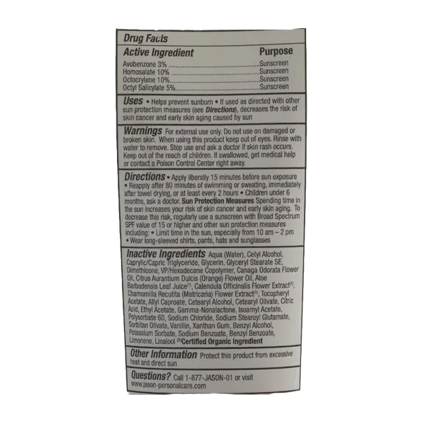 Jason Org Spf 45 Kids Sunblock 4oz 125g J08322