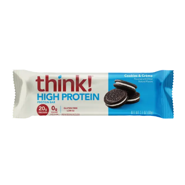 Think Gf Cookies & Cream High Prot. Bar 60g #114981