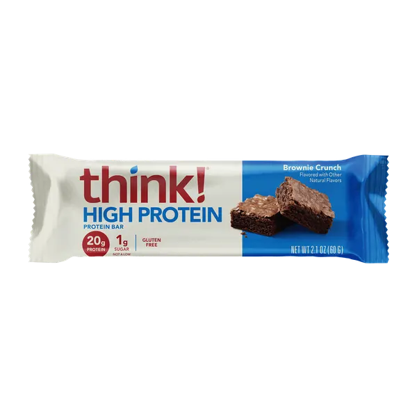Think Gf Brownie Crunch High Prot. Bar 60g #1165064