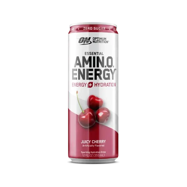 On Essential Amino Energy Sparkling Juicy Cherry Hydration Drink Can 355ml #1092490