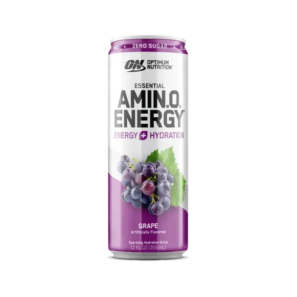 On Essential Amino Energy Sparkling Grape Hydration Drink Can 355ml #1086141