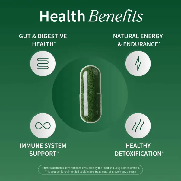 Snap Org Spirulina & Chlorella Caps 120's #Sssc