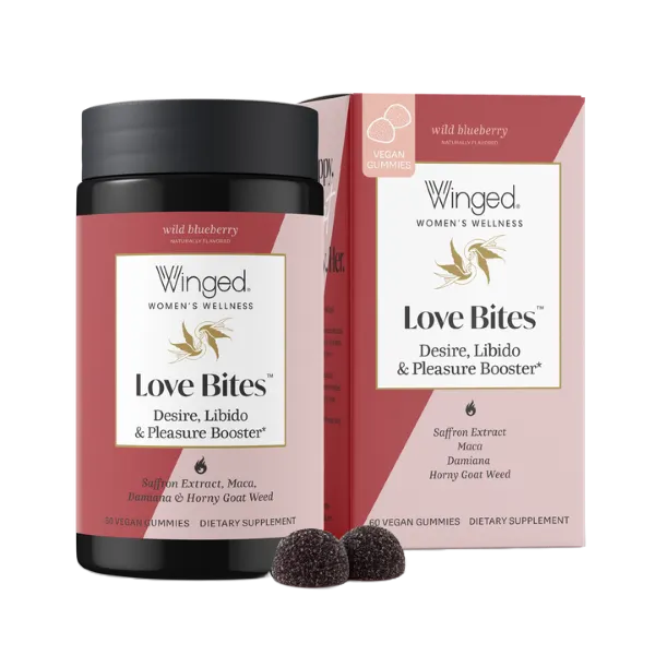 Winged Love Bites Wirld B/Berry Gummies 60's #W49681
