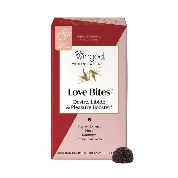 Winged Love Bites Wirld B/Berry Gummies 60's #W49681