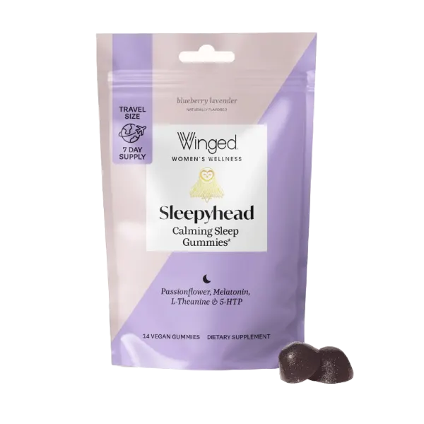 Winged Sleepyhead B/Berry Lavender Gummies 14's #W49056