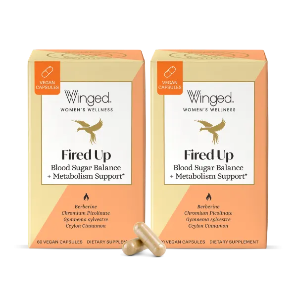 Winged Fired Up Vcaps 60's #W49827
