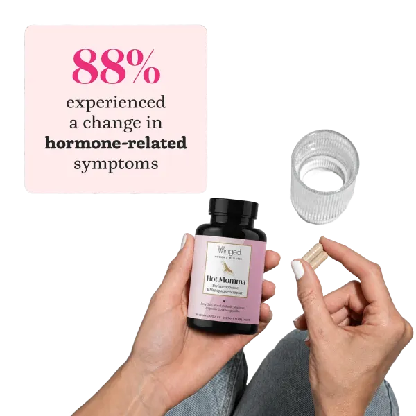 Winged Hot Momma Menopause Relief Vcaps 60's #W49544